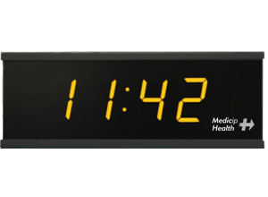 Reloj digital con sensor de temperatura y humedad