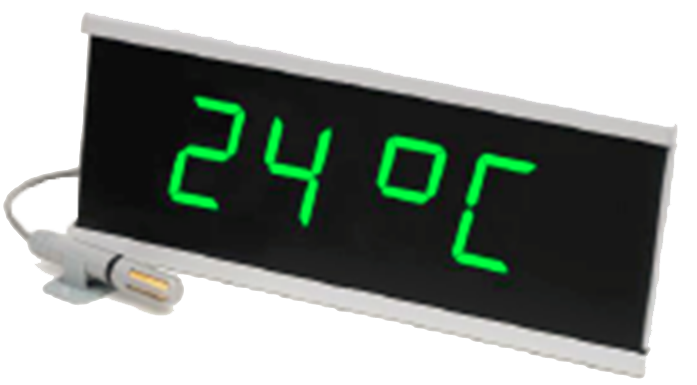 reloj temperatura humedad