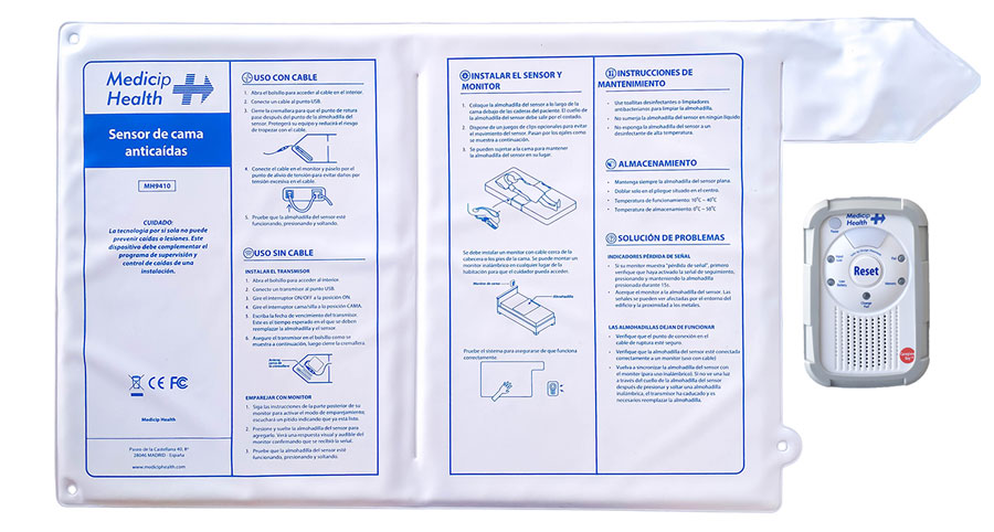 Sensor de presencia en cama para residencias • Medicip Health
