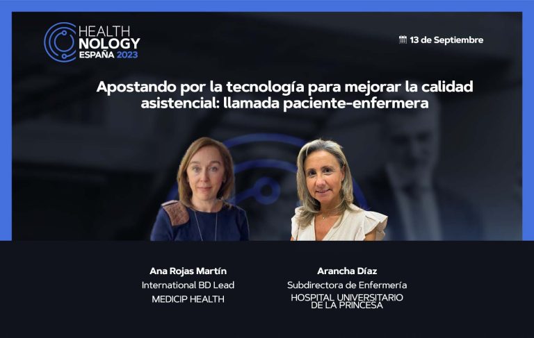 MEDICIP HEALTH, PATROCINADOR SILVER DE HEALTHNOLOGY SPAIN 1 Conferencia Medicip
