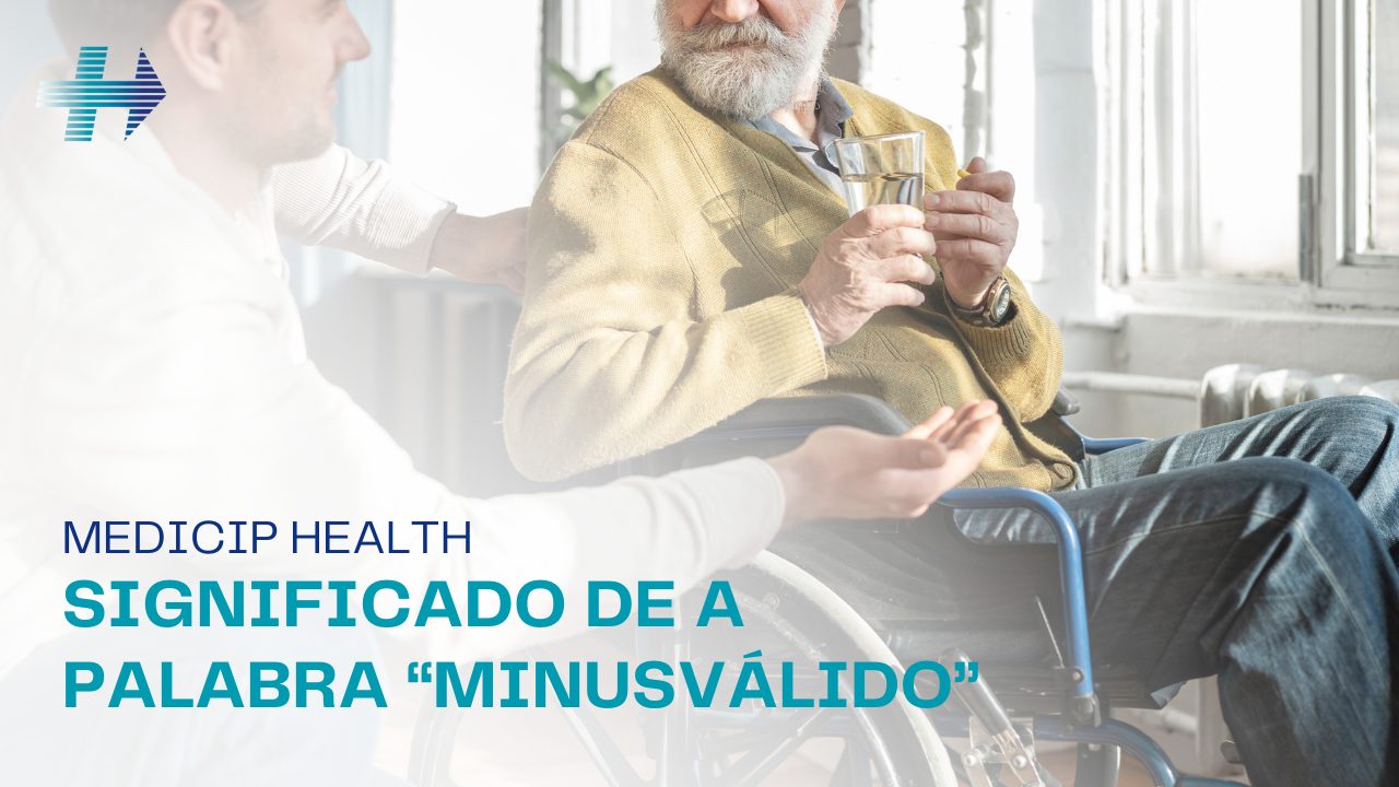 ¿Sabías que “minusválido” significa “menos válido”? 1 minusválido